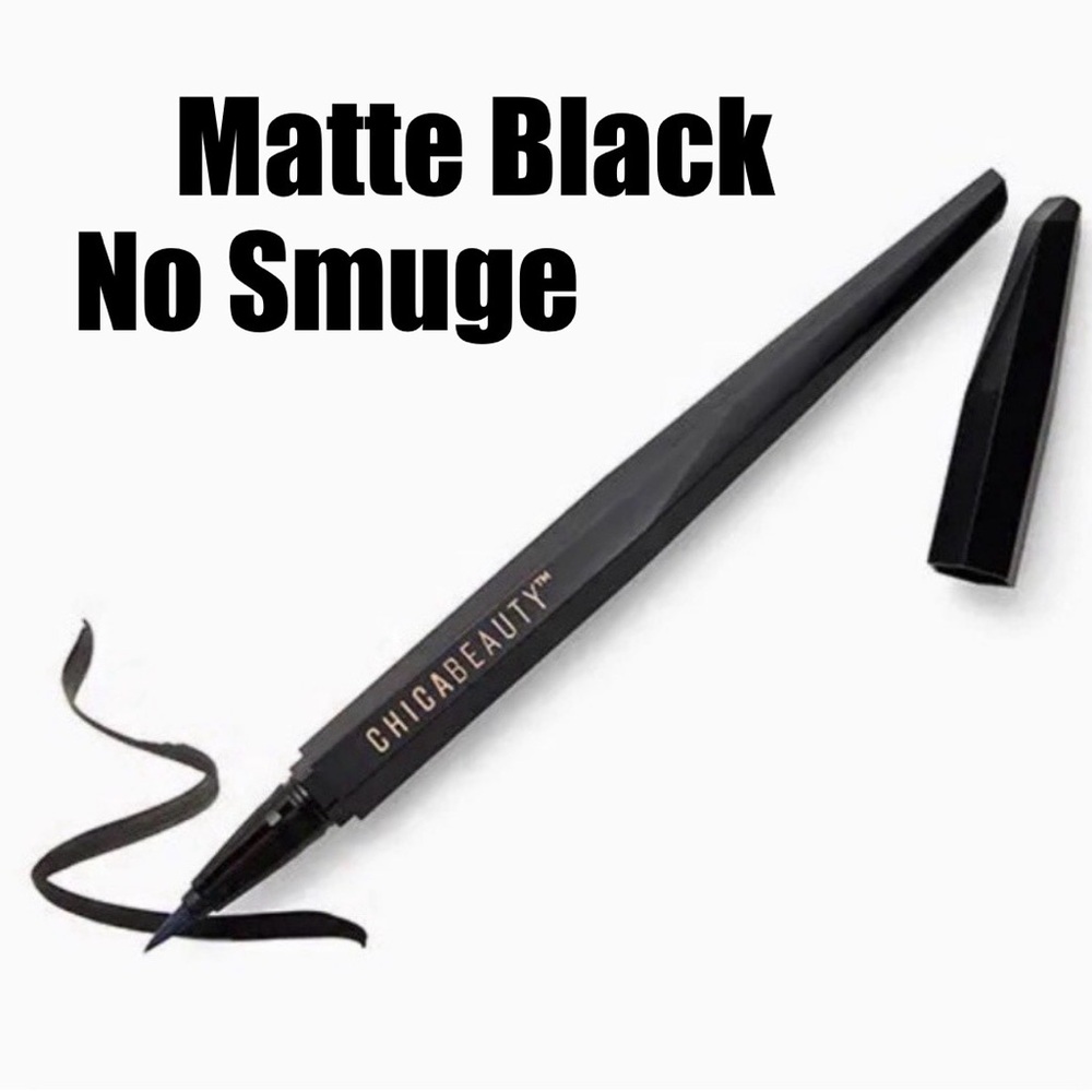 NEW Chica Beauty Mírame Matte Black Liquid Eyeliner Eye Makeup SEALED BOX